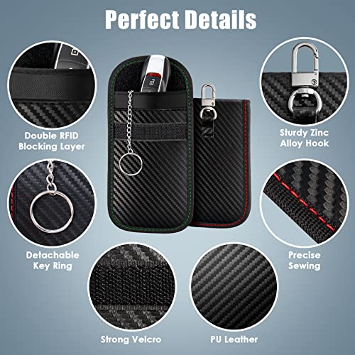 Faraday Box with 2 Pouches: Protect Car Keys