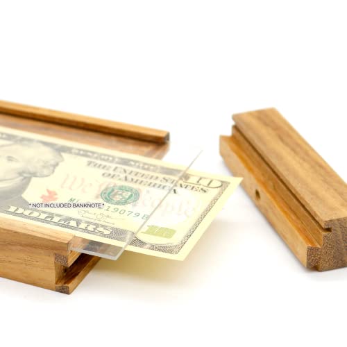 Wooden Secret Lock Box- Gift Card and Money Puzzle Box