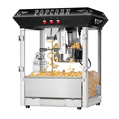 Countertop Popcorn Machine - 3 Gallon Popper - 8oz Kettle
