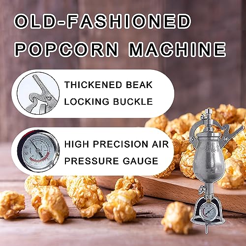 Chinese Popcorn Popper - Mini Traditional Popcorn Maker
