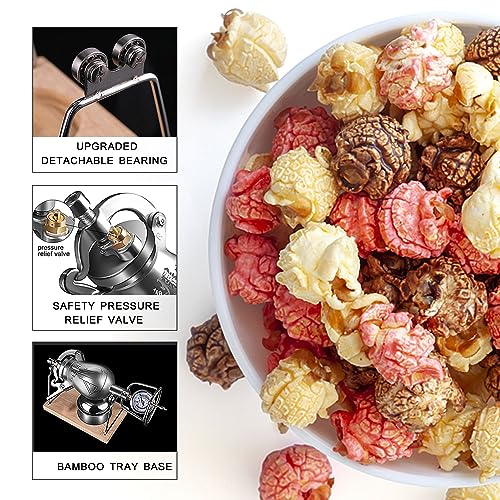 Chinese Popcorn Popper - Mini Traditional Popcorn Maker