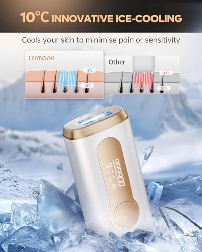 LYSMOSKI 3-in-1 IPL Hair Removal Device, Ultimate Gift