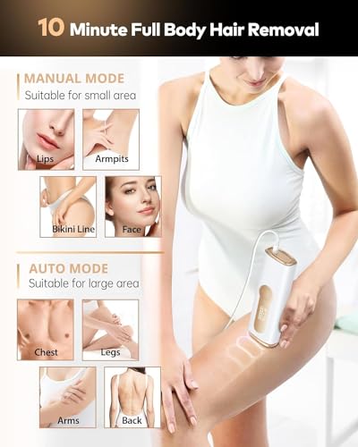 LYSMOSKI 3-in-1 IPL Hair Removal Device, Ultimate Gift