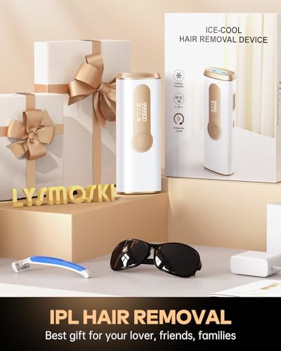 LYSMOSKI 3-in-1 IPL Hair Removal Device, Ultimate Gift
