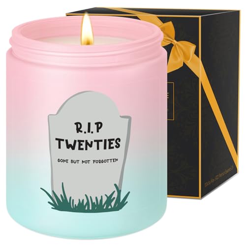 LEADO 30th Birthday Candle - Perfect 30th Gift!