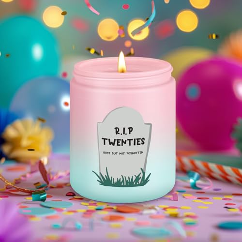 LEADO 30th Birthday Candle - Perfect 30th Gift!