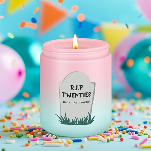 LEADO 30th Birthday Candle - Perfect 30th Gift!