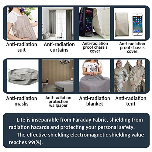 Military Grade Faraday Fabric Blocks WiFi/RF Radiation