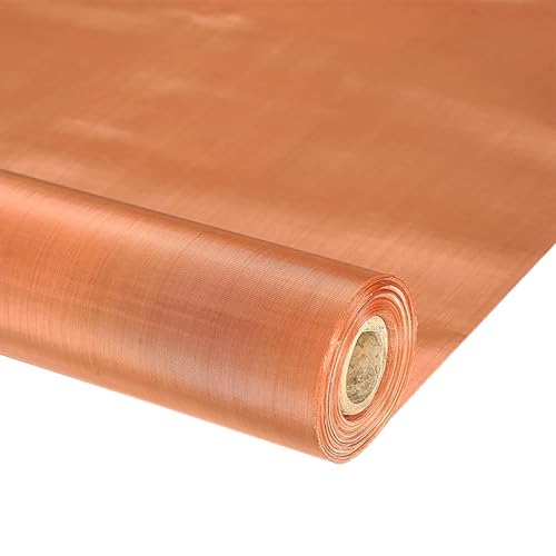 Copper Mesh Screen Roll for RF Shielding, 180 Mesh