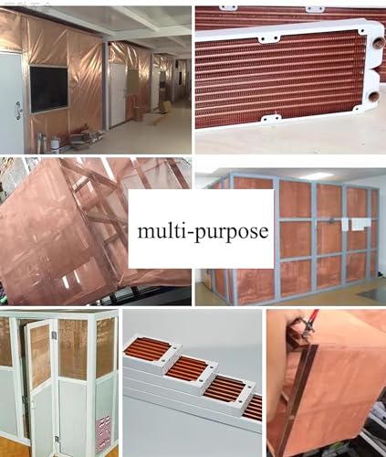 Copper Mesh Screen Roll for RF Shielding, 180 Mesh