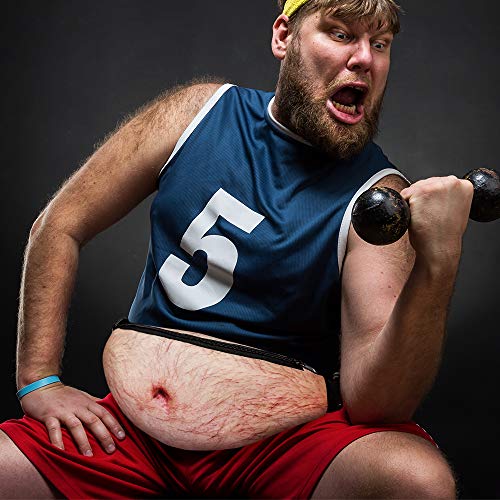 3D Beer Belly Fanny Pack: Funny White Elephant Gift