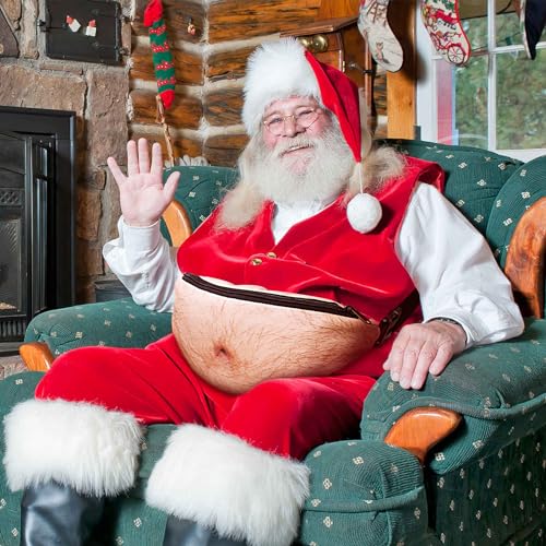 3D Beer Belly Fanny Pack: Funny White Elephant Gift