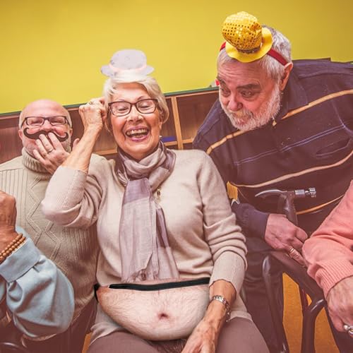 3D Beer Belly Fanny Pack: Funny White Elephant Gift