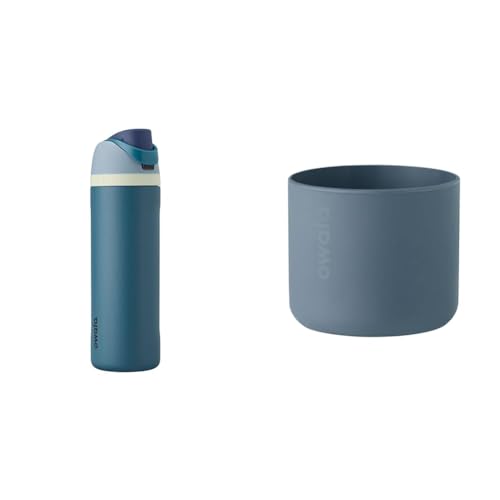 FreeSip Stainless Steel Water Bottle with Silicone Sleeve