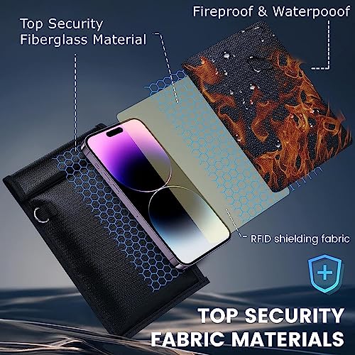 Simket 2-Pack Faraday Bags: Phone & Car Key Blocker
