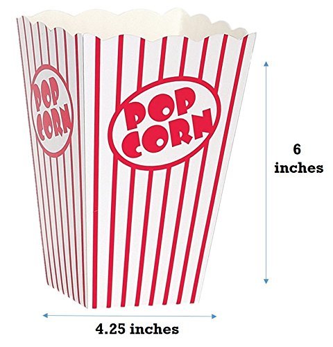 Movie Night Popcorn Boxes - 20 Pack