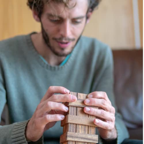 Secret Puzzle Box: Brain Teaser Wooden Gift Box