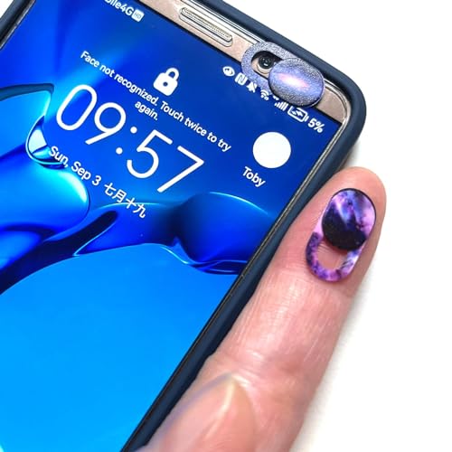 8 Pack Thin Camera Cover Stickers for Devices