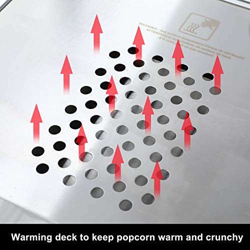 ROVSUN 8oz Popcorn Maker for Home Movie Theater