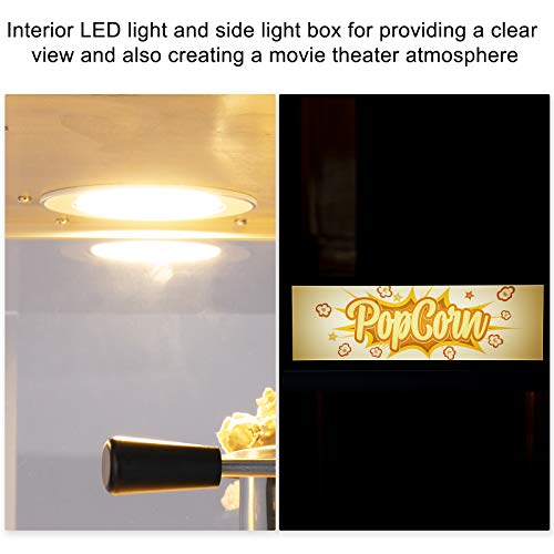 ROVSUN 8oz Popcorn Maker for Home Movie Theater