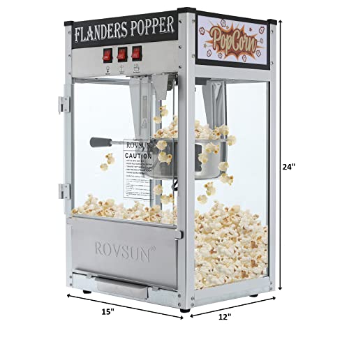 ROVSUN 8oz Popcorn Maker for Home Movie Theater
