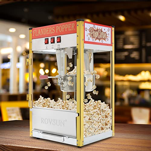 ROVSUN 8oz Popcorn Maker for Home Movie Theater