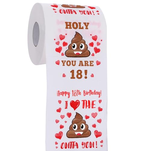 Happy Prank Toilet Paper - 18th Birthday Fun!