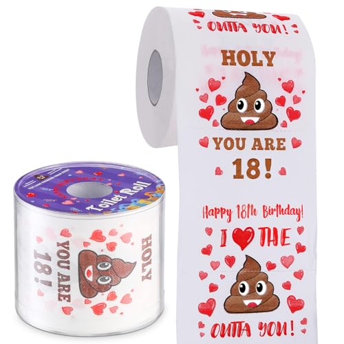 Happy Prank Toilet Paper - 18th Birthday Fun!