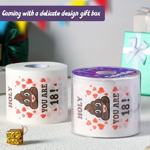 Happy Prank Toilet Paper - 18th Birthday Fun!