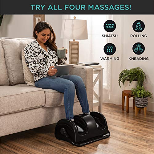 Shiatsu Leg Massager: Therapeutic Foot Relaxation