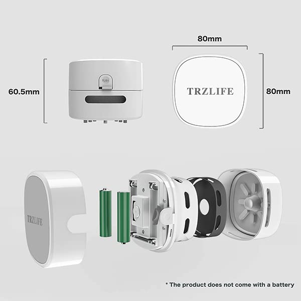 TRZLIFE Upgraded Mini Vacuum Cleaner - Powerful Desktop Cleaner