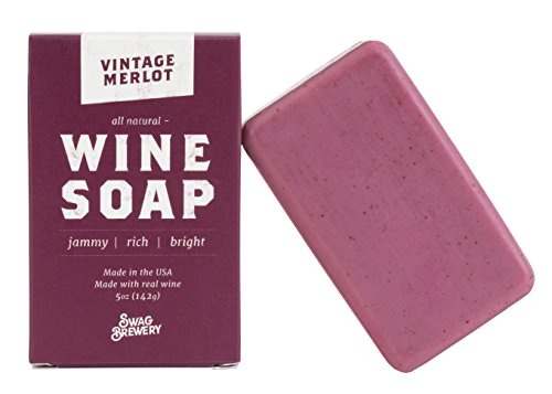 Swag Brewery Vintage Merlot Wine Soap | Funny Wine Lover Gift