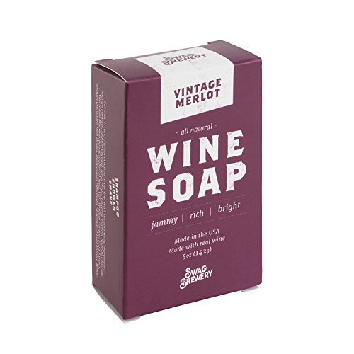 Swag Brewery Vintage Merlot Wine Soap | Funny Wine Lover Gift