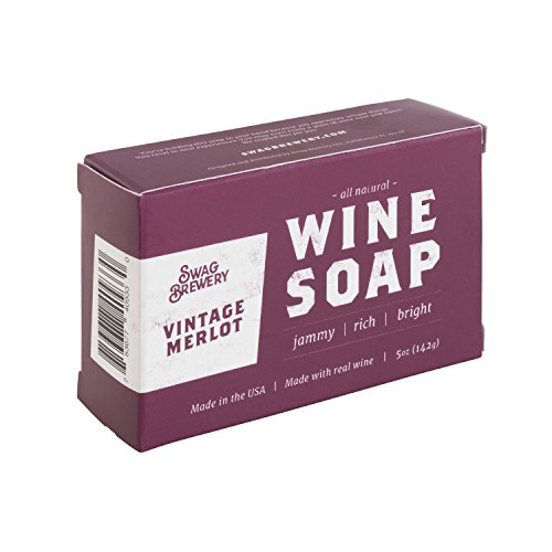 Swag Brewery Vintage Merlot Wine Soap | Funny Wine Lover Gift