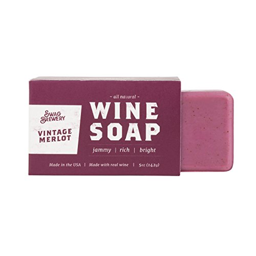 Swag Brewery Vintage Merlot Wine Soap | Funny Wine Lover Gift