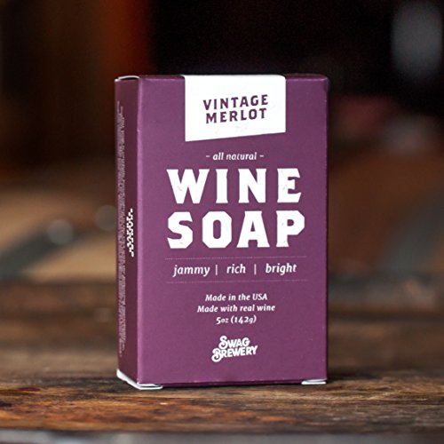Swag Brewery Vintage Merlot Wine Soap | Funny Wine Lover Gift