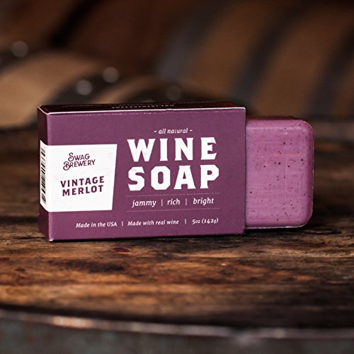 Swag Brewery Vintage Merlot Wine Soap | Funny Wine Lover Gift