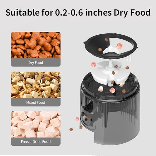 Petory Auto Feeder - 6 Meal Food Dispenser for Cats and Small Dogs