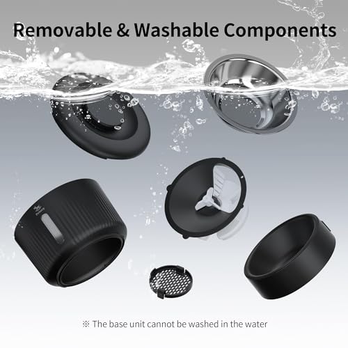 Petory Auto Feeder - 6 Meal Food Dispenser for Cats and Small Dogs