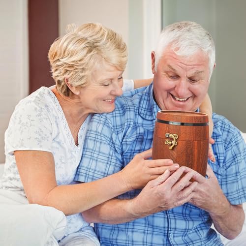 70th Birthday Beer Glass in Barrel Box Gift