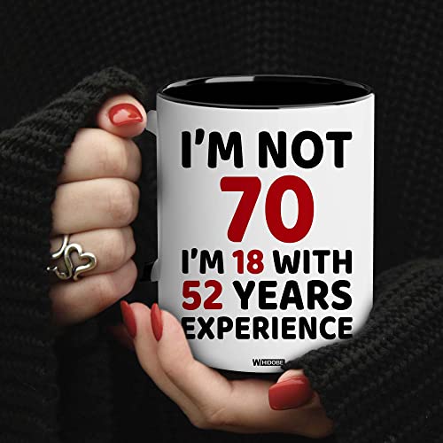 70th Birthday Coffee Mug for Him and Her