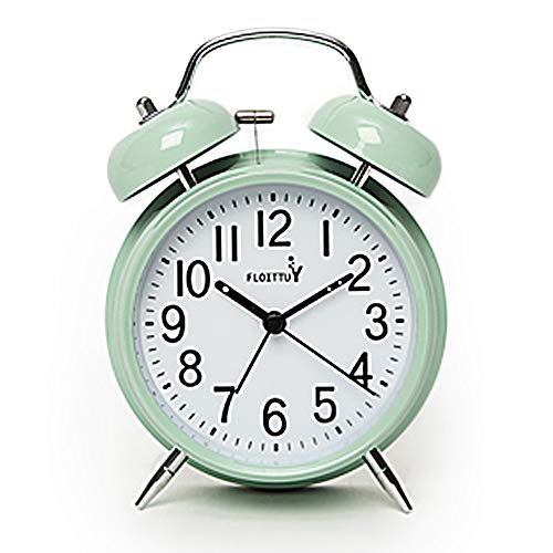 Twin Bell Alarm Clock with Loud Alarm & Backlight