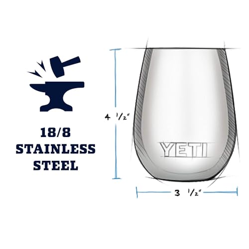YETI Wine Tumbler, Vacuum Insulated, Stainless Steel