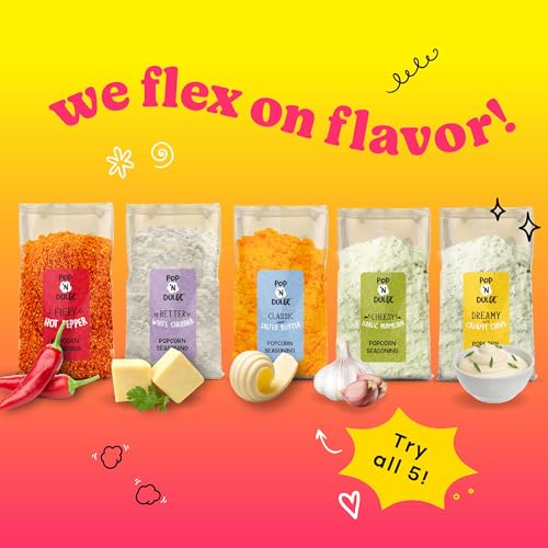 Gourmet Popcorn Party Pack, 16 Flavors