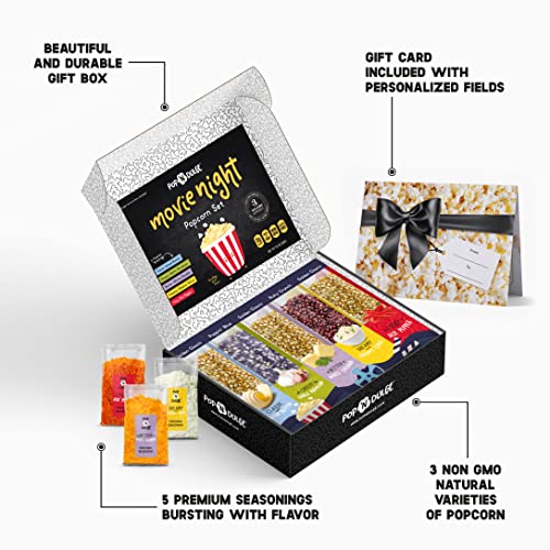 Gourmet Popcorn Party Pack, 16 Flavors