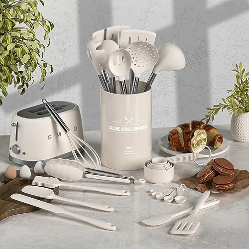 Ultimate Silicone Utensil Set for Kitchen Cooking - 43pcs
