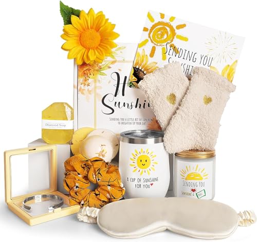 Sunflower Gift Box for Women: Thinking of You