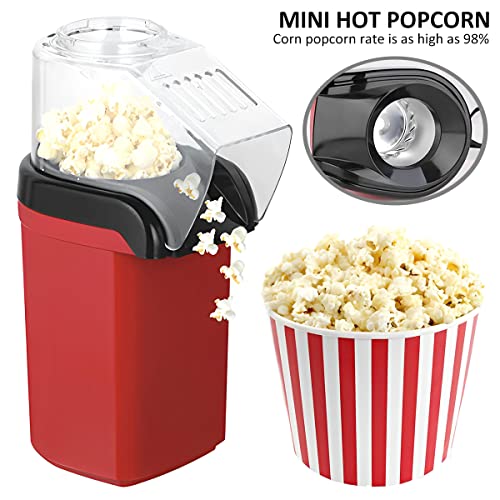 Fast 2-Minute Hot Air Popcorn Maker for Home Parties