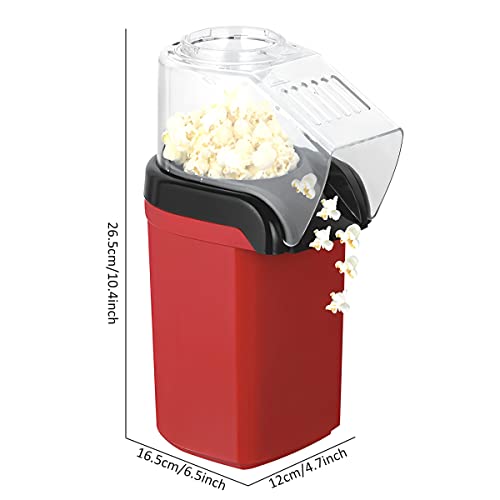 Fast 2-Minute Hot Air Popcorn Maker for Home Parties