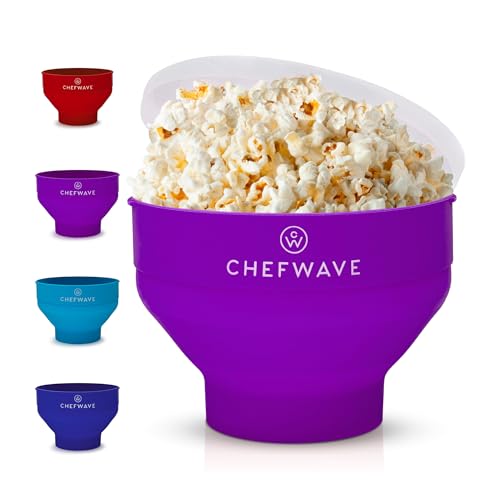 Foldable Popcorn Popper, Microwave Popcorn Maker